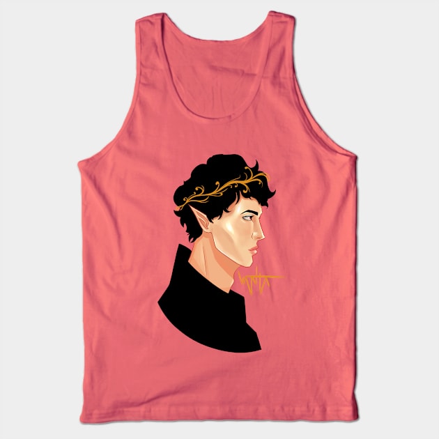 Prince Cardan Tank Top by Vanta Arts